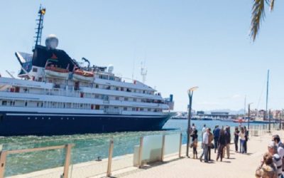 El Puerto habilita un nuevo espacio de recepción para los cruceristas
