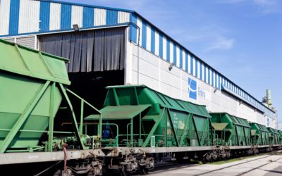 La carga ferroviaria en el Puerto desciende un 35% durante el primer trimestre