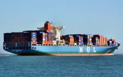 Las exportaciones en contenedores desde Asia a Europa siguen reduciéndose
