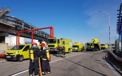 El Puerto, Tepsa y Protección Civil de la Generalitat realizan un simulacro con éxito