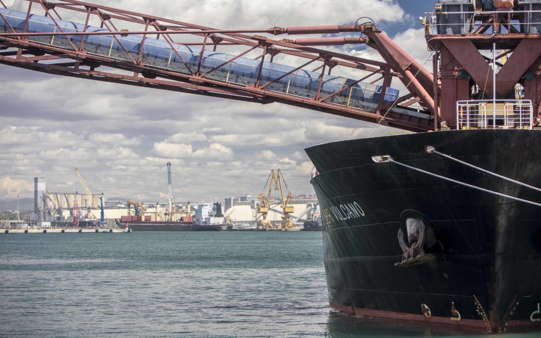 El Puerto crece un 12% en noviembre y suma 30,4 millones de toneladas este año, un 5% más
