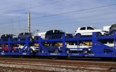 Transfesa renueva el contrato con Volkswagen para el transporte de automóviles por ferrocarril hasta el Puerto
