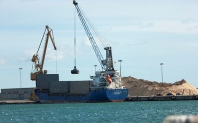 El Puerto mantiene su operativa para las mercancías con total normalidad