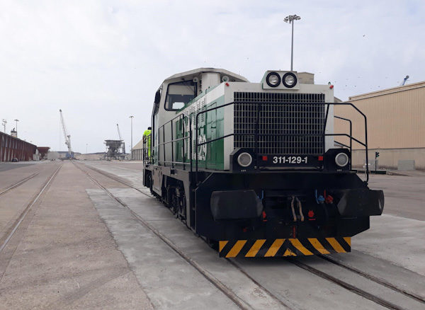 Mejora de la  accesibilidad en tren al muelle de Castilla