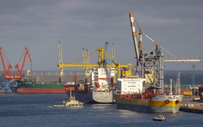 Los puertos movieron 174,8 millones de toneladas durante los cuatro primeros meses del año, un 6% menos