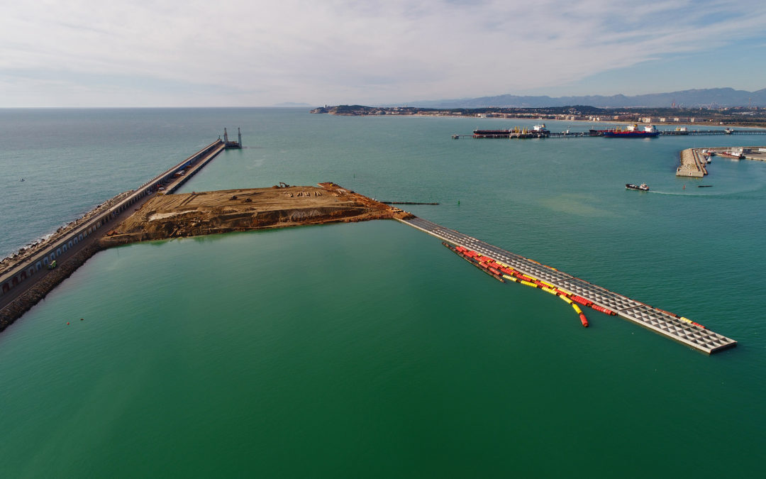 El Port encara la fase final de la construcción del muelle de Balears