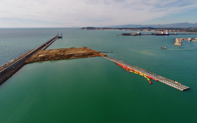 El Port encara la fase final de la construcción del muelle de Balears