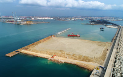 El Port comienza la construcción de la viga cantil del muelle de Balears