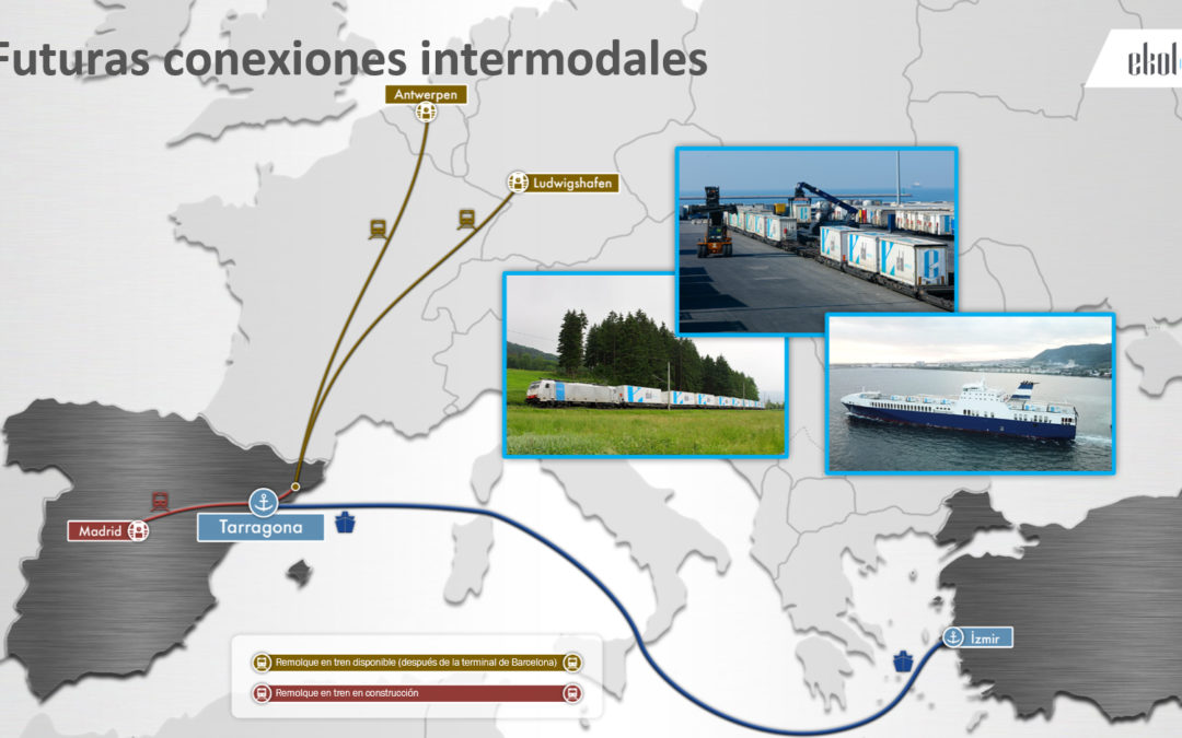 El Port iniciará nuevos servicios por ferrocarril con el centro de la Península, Amberes y Ludwigshafen
