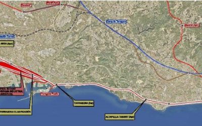 Adif avanza en las obras del Corredor Mediterráneo en el entorno de Tarragona