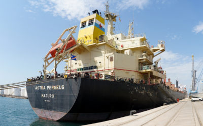 El Port registra la operativa de exportación de alfalfa más grande de su historia