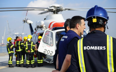 Bombers de la Generalitat y SASEMAR firman un convenio de colaboración para emergencias portuarias