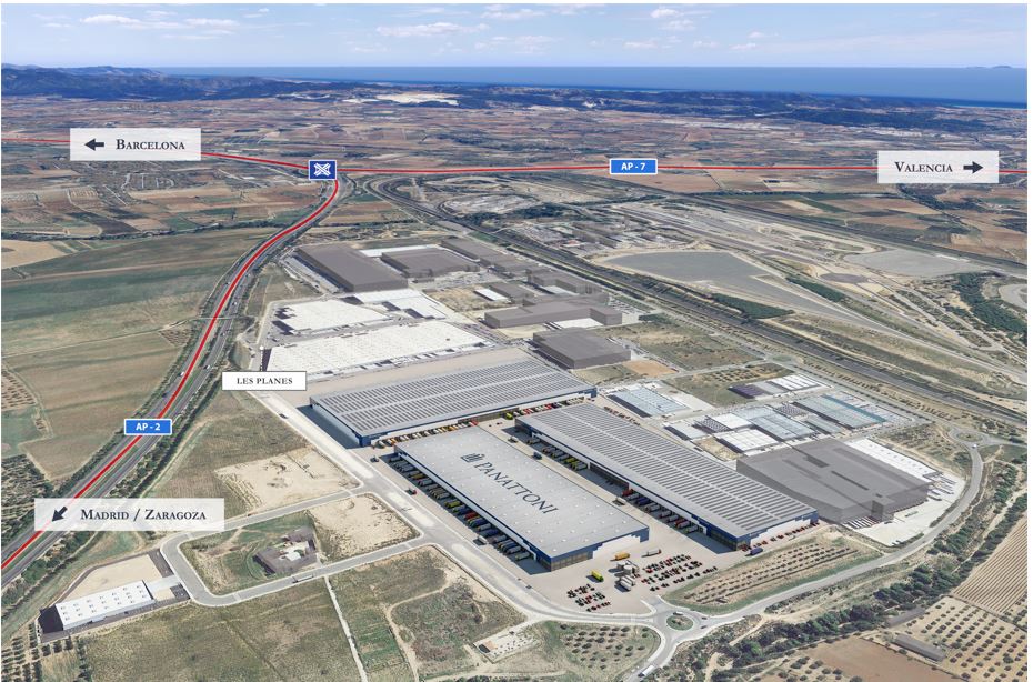 Panattoni alquila a Naeko 40.000 m2 en la plataforma logística de Tarragona que compró a El Corte Inglés