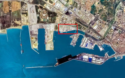 El Port licita por 570.000 euros el alumbrado del muelle de Hidrocarburos