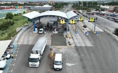 Finalizadas las obras de mejora del pavimento de los carriles de acceso del Eje Transversal