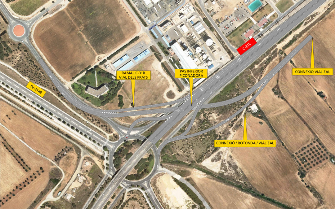 Adjudicadas las obras de uno de los viales que conectará con la ZAL