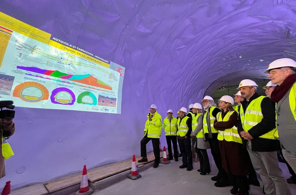 El túnel del Coll de Lilla estará operativo en menos de un año