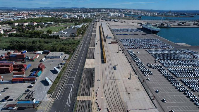 El Port consigue aumentar un 38% el tráfico movido por ferrocarril