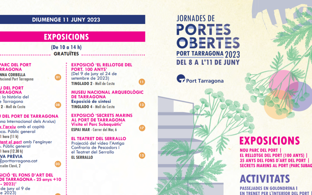 El Port organiza unas Jornadas de Puertas Abiertas