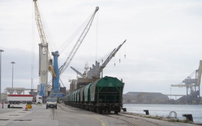 Aumenta el transporte ferroviario en el Port