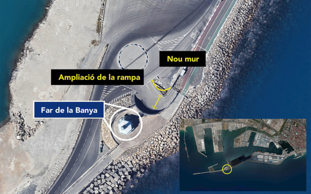 Mejora la vialidad del dique de Levante al Far de la Banya