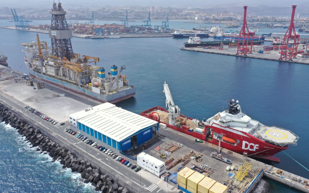 El tráfico portuario en España cierra 2023 con 543 millones de toneladas, un 3,3% menos