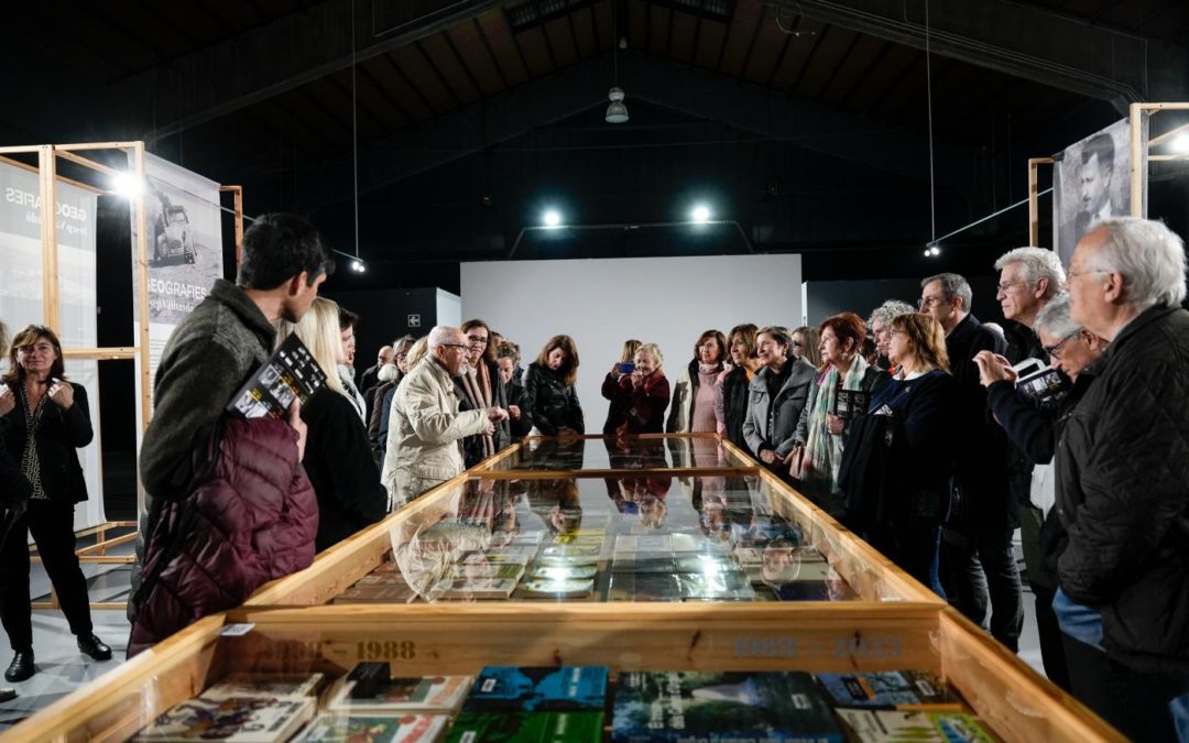 El Refugi 1 del Moll de Costa  acoge la exposición ‘Geografies  Josep Vallverdú’