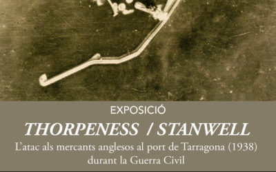 ‘Thorpeness / Stanwell’ nueva exposición en el Refugio 1 sobre los barcos atacados en el Port Tarragona durante la Guerra Civil