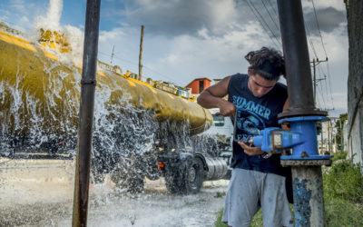 Inauguración de la exposición fotoperiodística en el Tinglado 1 ‘Agua: Un viaje para descubrir cómo mueve el mundo’