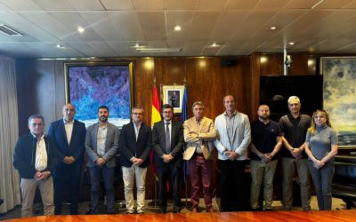 FENATPORT presenta su documento de medidas para la mejora del transporte portuario al presidente de Puertos del Estado