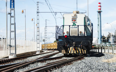 El Port trabaja para poner solución a la contaminación acústica de los trenes de mercancías a su paso por el Serrallo