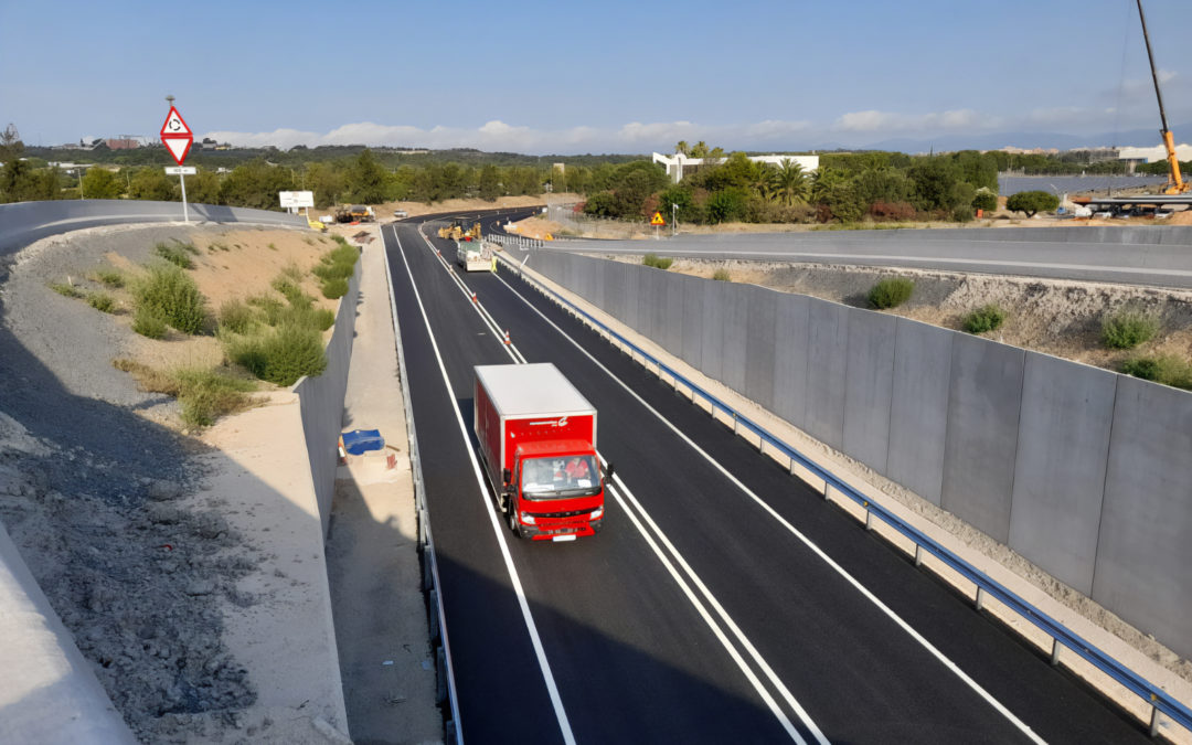 La ZAL de Port da otro paso adelante con la finalización de las obras del paso soterrado de la C31B