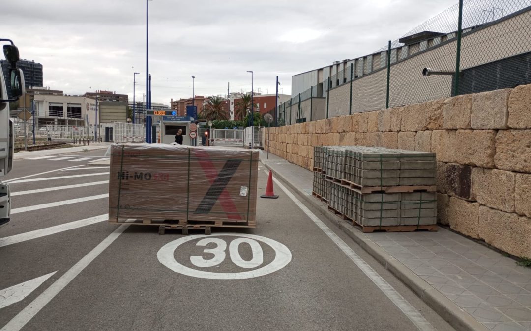 El Port inicia la instalación de paneles solares en el edificio de la Policía Portuaria