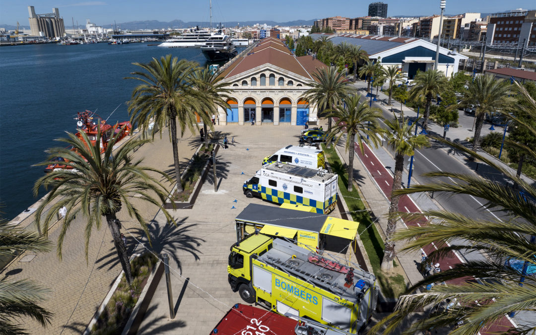 El Moll de Costa del Port celebra los 30 años de Protección Civil de Tarragona