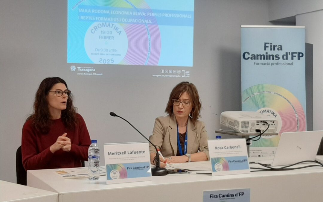 El Port impulsa las oportunidades profesionales de la economía azul en la feria Camins d’FP Cromàtika