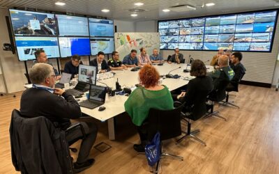 Port Tarragona y Port Tarraco simulan un incendio en un yate para probar protocolos de emergencia