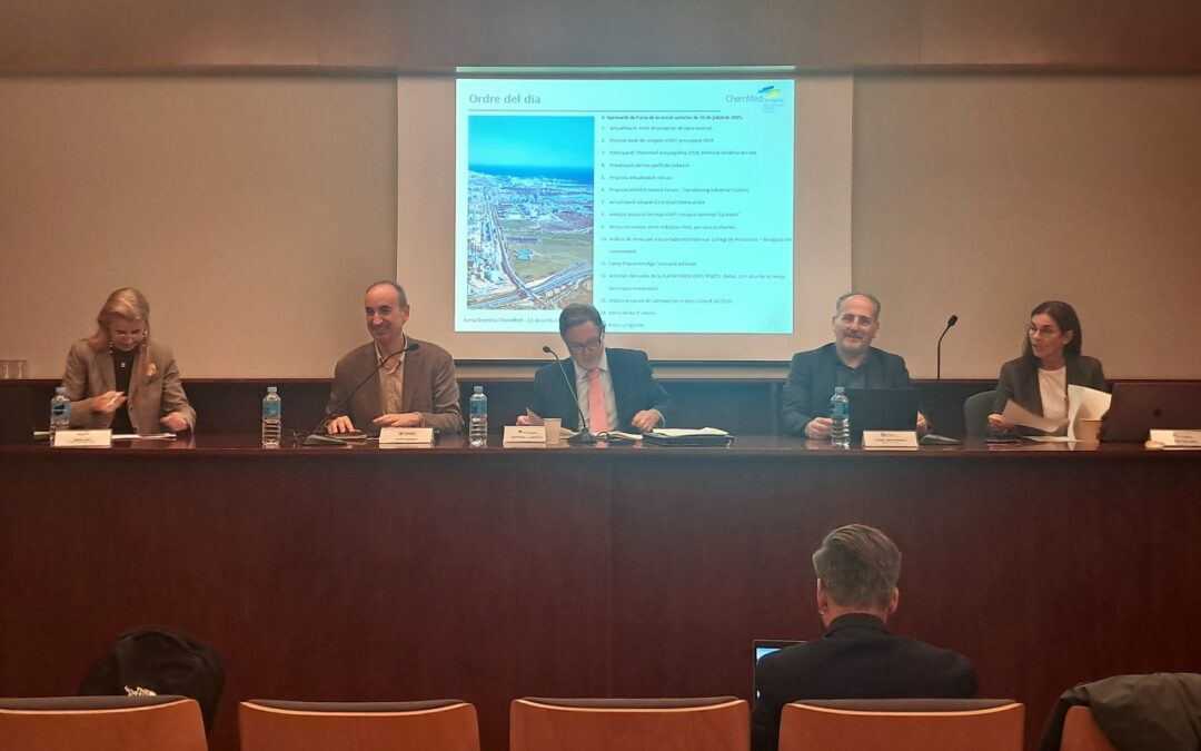 ChemMed celebra su asamblea general y refuerza su apuesta por la competitividad y la sostenibilidad del sector químico
