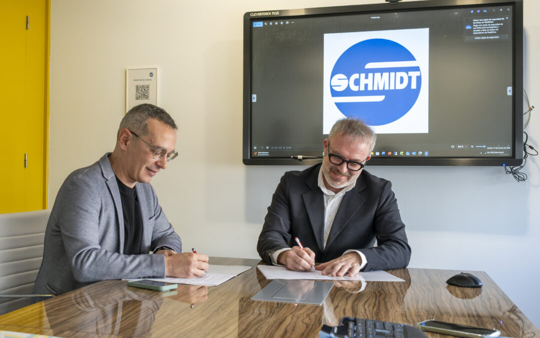 Constantí y Schmidt Ibérica firman un acuerdo para impulsar el empleo y la colaboración con el tejido empresarial