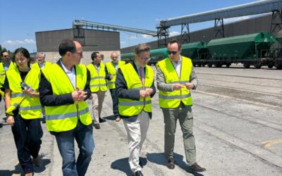 El Port impulsa su estrategia ferroviaria para reforzar el eje logístico entre Tarragona y Aragón