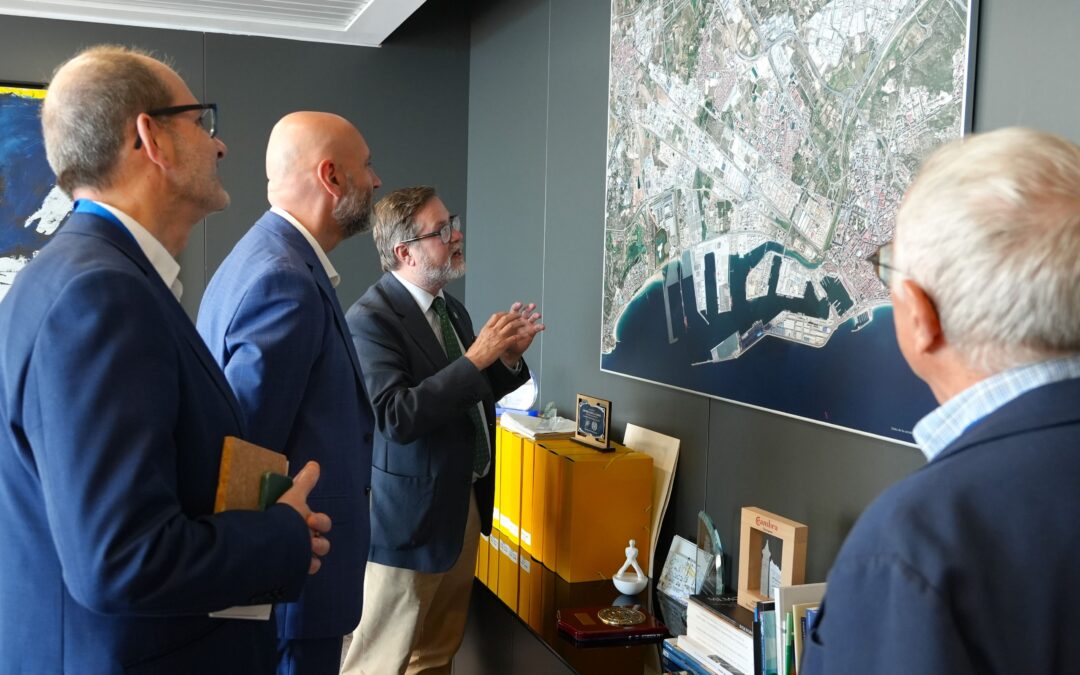 Navantia Seanergies visita el Port para conocer los proyectos en eòlica marina flotante