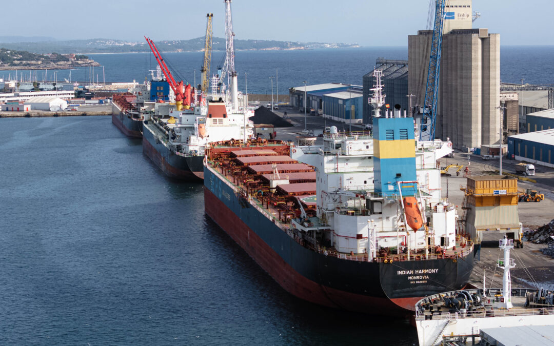El Port crece un 6,3% hasta julio y supera los 17,5 millones de toneladas