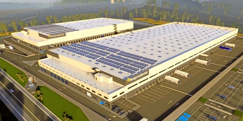 Bon Preu inicia la construcción de su plataforma logística en Montblanc