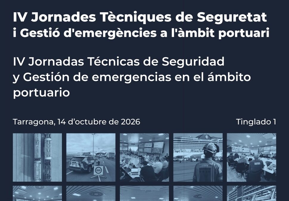 El Port reunirá a más de 30 expertos para abordar la seguridad y las emergencias portuarias
